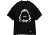 Represent Shark Jaws T-shirt Off Black