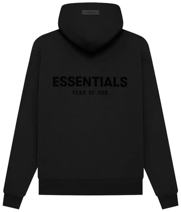 Fear of God Essentials Pullover Chest Logo Hoodie Stretch Limo/Black