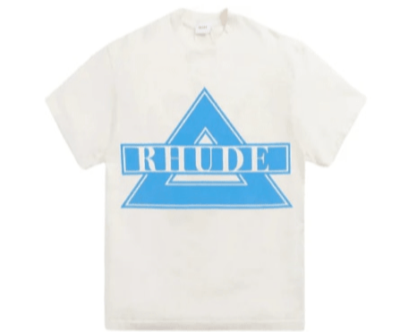 Rhude Triangle Tee Vintage White