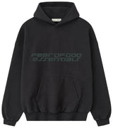 Fear of God Essentials 90's Hoodie Vintage black