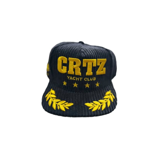 Corteiz Soho Yacht Club Crtz Cap Black