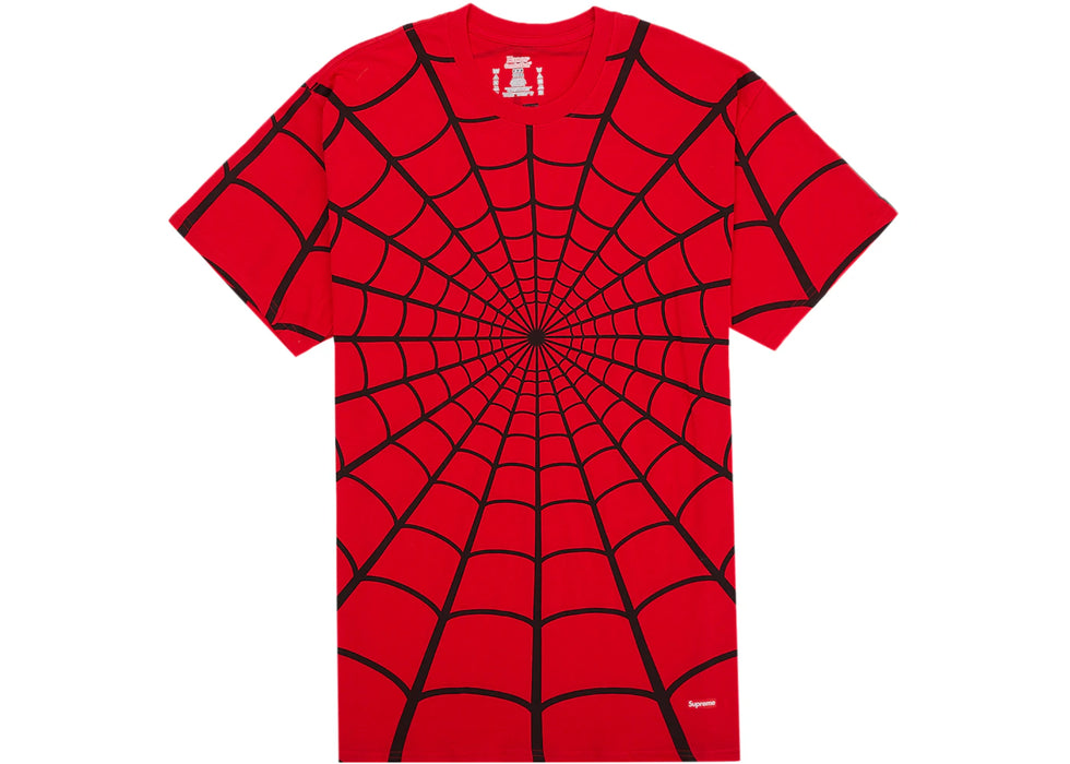 Supreme Hanes Spider-Man Tagless Tees (2 Pack) Red