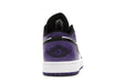 Jordan 1 Low Court Purple White