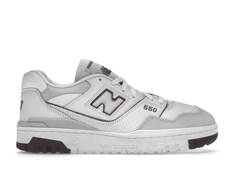 New Balance 550 Summer Fog Burgundy
