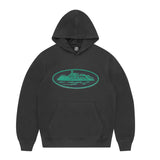 Corteiz Alcatraz Hoodie Black/Green