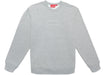 Supreme Cutout Logo Crewneck Heather Grey