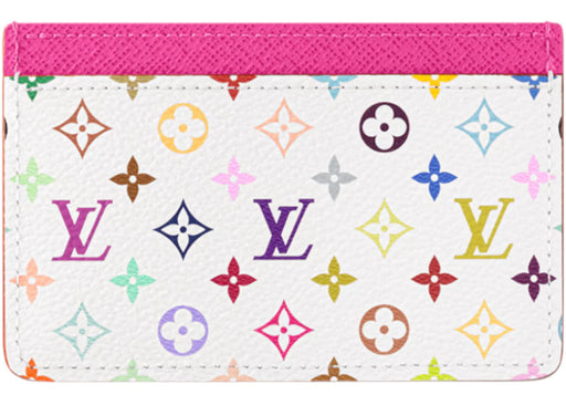 Louis Vuitton x Takashi Murakami Card Holder White Multicolored