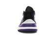 Jordan 1 Low Court Purple White