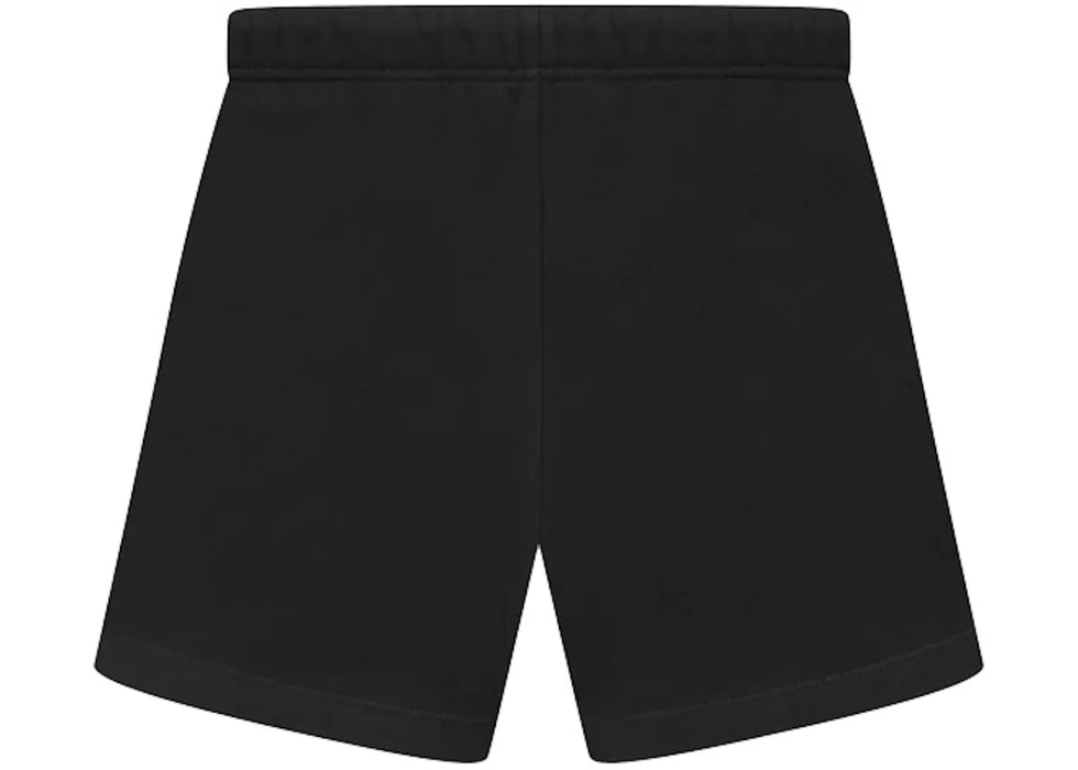 Fear of God Essentials Cream Drawstring Sweatshort Jet Black
