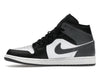 Jordan 1 Mid Black White Iron Grey
