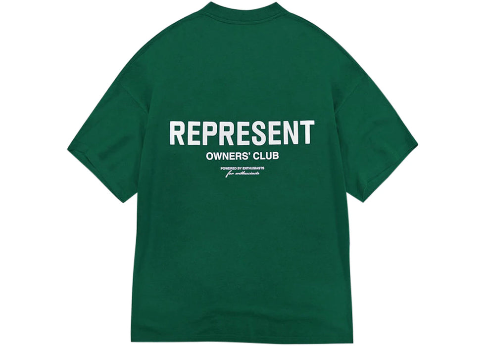 Represent Owner's Club T-Shirt Racing Green/White