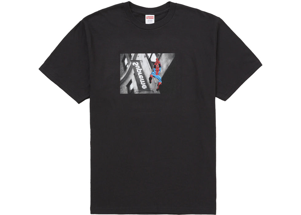 Supreme Spider-Man Tee Black