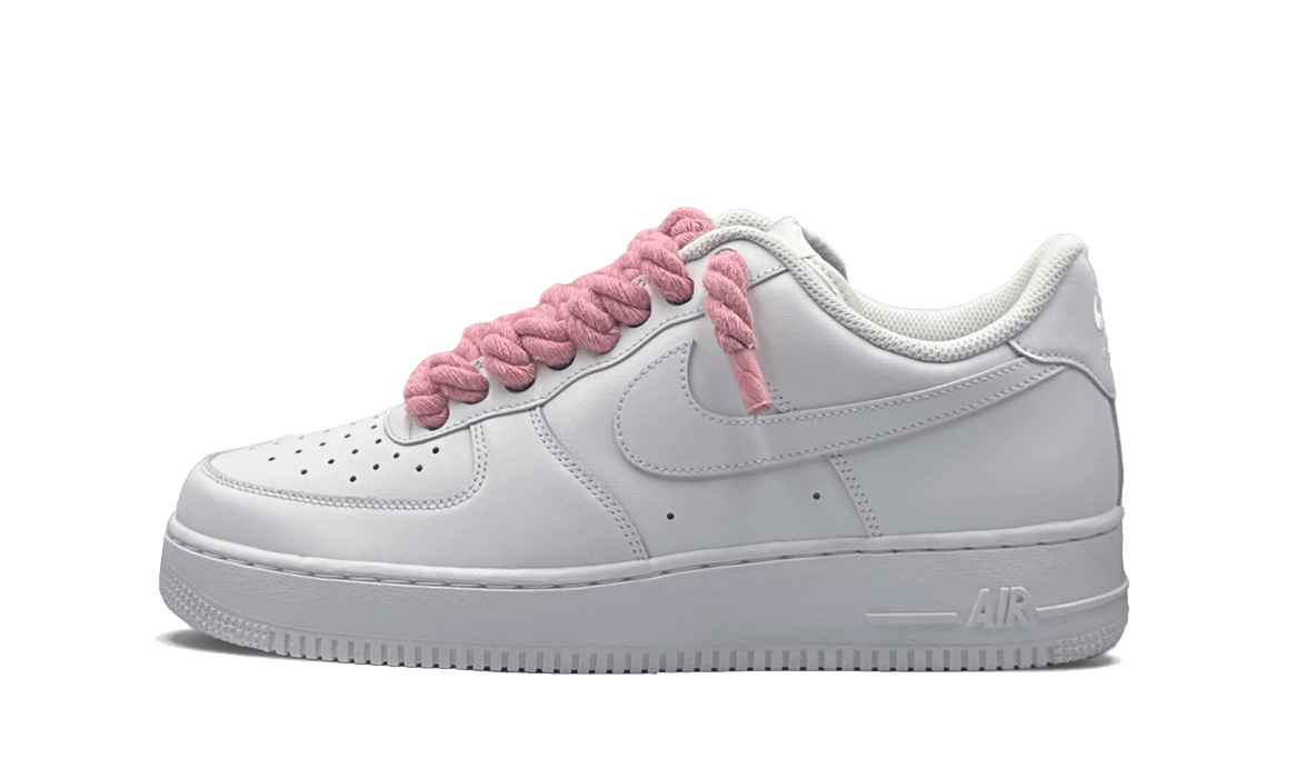 Nike Air Force 1 Rope Laces Pink