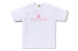 A Bathing Ape Sakura Logo Tee White