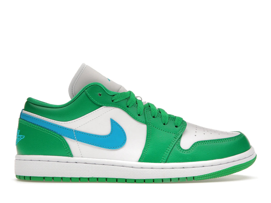 Jordan 1 Low Lucky Green Aquatone (Women's)