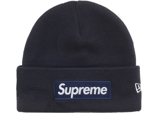 Supreme New Era Box Logo Beanie (FW25) Navy