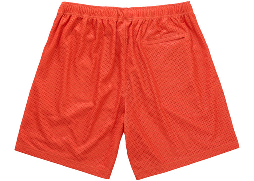 Supreme Rhinestone Mesh Short Orange