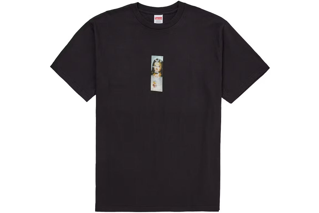 Supreme Prayer Card Box Logo Tee Black