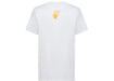 OFF-WHITE Caravaggio Saint Jerome Writing Hands Off Logo Slim Fit T-shirt While/Black/Yellow