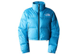The North Face Women's Nuptse Short Jacket Acoustic Blue