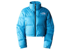 The North Face Women's Nuptse Short Jacket Acoustic Blue