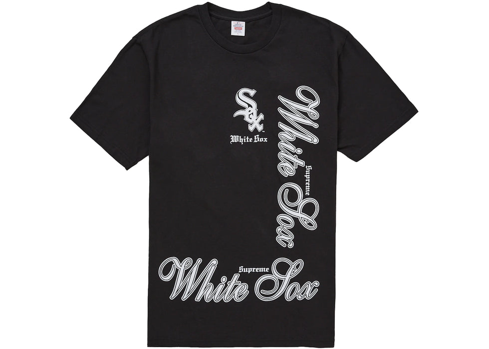 Supreme MLB Teams Sox Tee Black