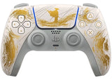 Sony Playstation PS5 DualSense Ghost of Yotei Gold Limited Edition