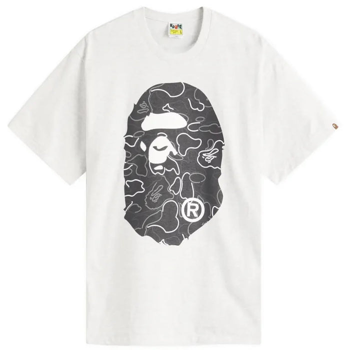 A Bathing Ape Neon Camo Big Ape Head Tee