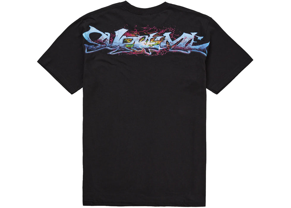 Supreme Tag Tee Black