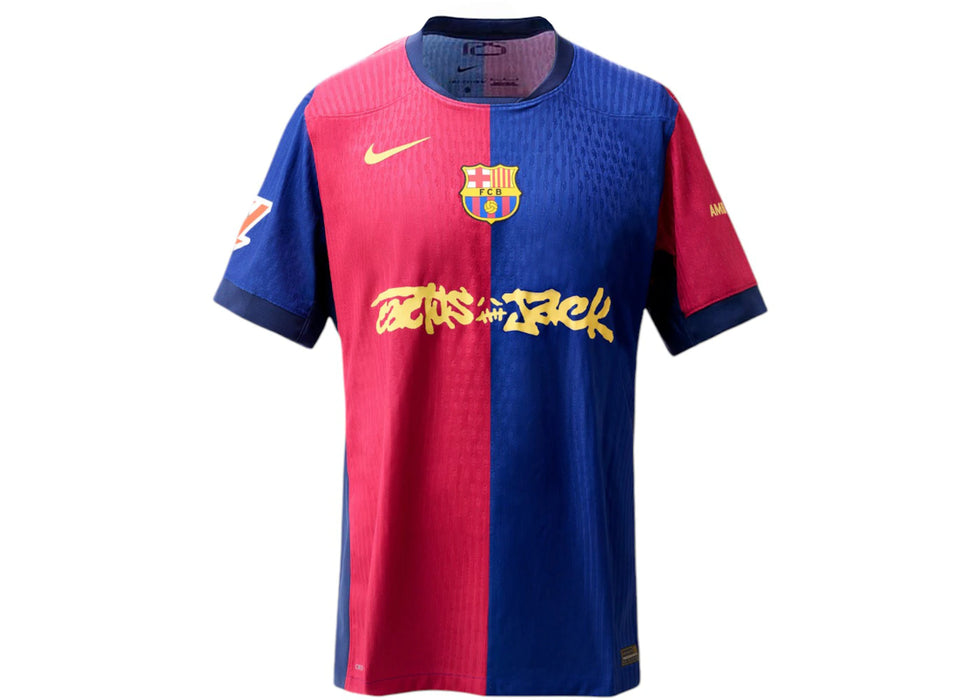FC Barcelona x Travis Scott Limited Edition 2024/25 Jersey Blue/Scarlet