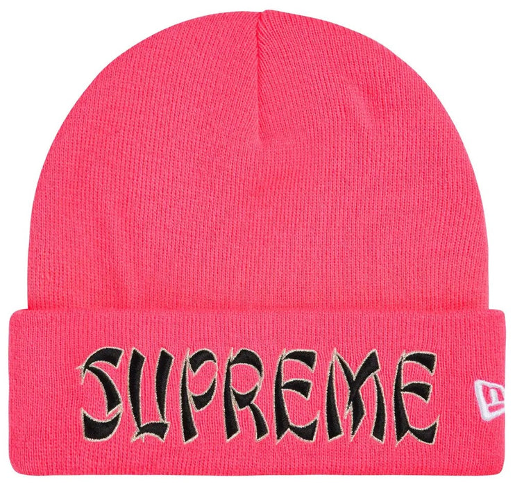 Supreme New Era Action Beanie Pink