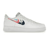 Nike Air Force 1 Low '07 Quadruple Swoosh White Navy Crimson