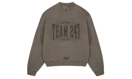 Represent 247 X Everlast Training Camp Boxy Sweater - Washed Brown