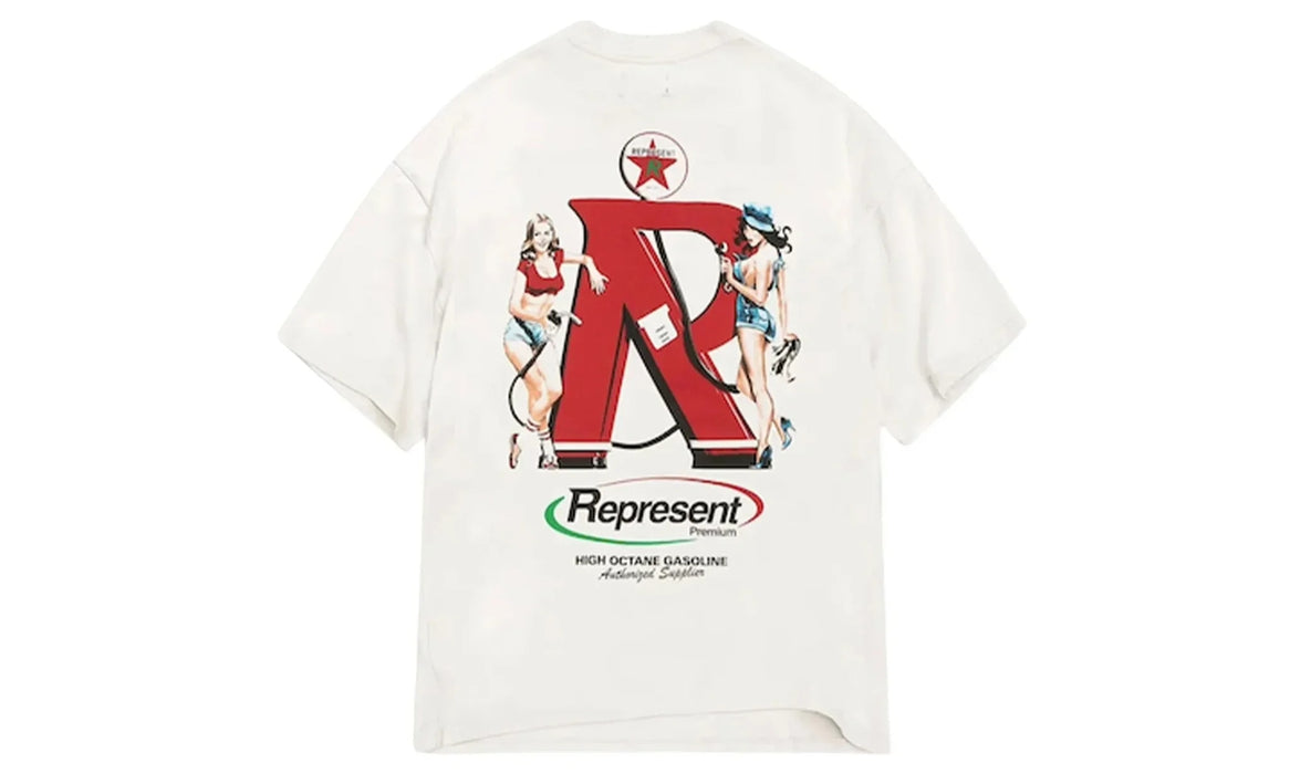 Represent Represent Premium T-shirt Flat White