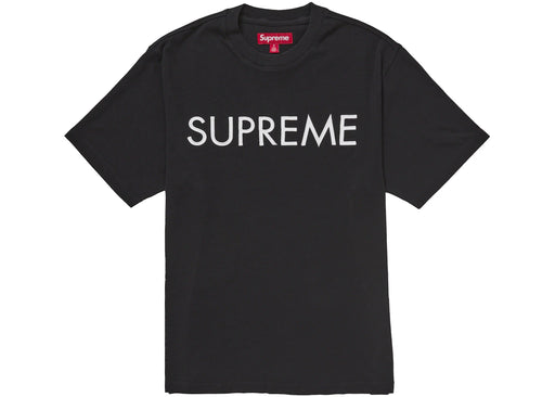 Supreme Capital S/S Top Black