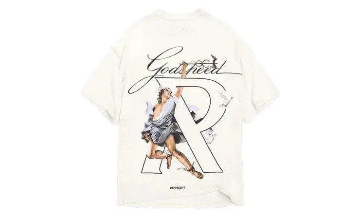 Represent Hermes T-Shirt - Flat White