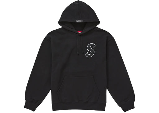 Supreme S Logo Hooded Sweatshirt (SS25) Black
