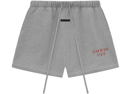 Fear of God Essentials Fleece Soccer Short Dark Heather