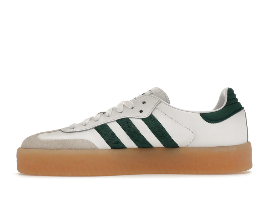 adidas Sambae White Collegiate Green Gum (Women's)