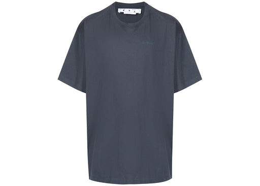 OFF-WHITE Rubber Diagonals Oversized T-Shirt Washed Black