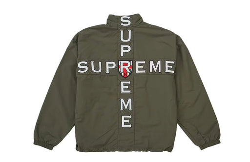 Supreme Cross Track Jacket Olive