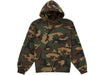 Supreme Satin Applique Hooded Sweatshirt (SS26) Woodland Camo