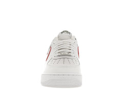 Nike Air Force 1 Low Just Do It White Noble Green Metallic Silver University Red