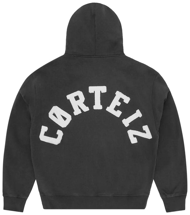 Corteiz Colly Arch Zip Hoodie Black