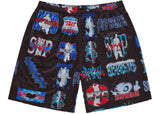 Supreme Flash Mesh Short Black