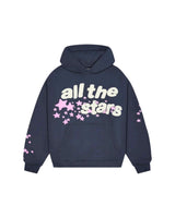 Broken Planet All The Stars Hoodie Deep Navy Pink