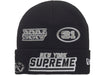 Supreme New Era Football Beanie Black