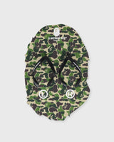 A Bathing ApeABC CAMO BEACH SANDALS Green