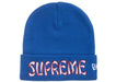 Supreme New Era Action Beanie blue