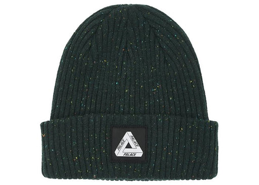 Palace Nepped Tri-Ferg Patch Beanie Green